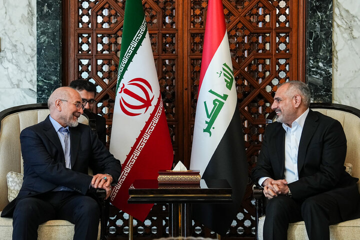 ورود دکتر قالیباف رئیس مجلس به بغداد