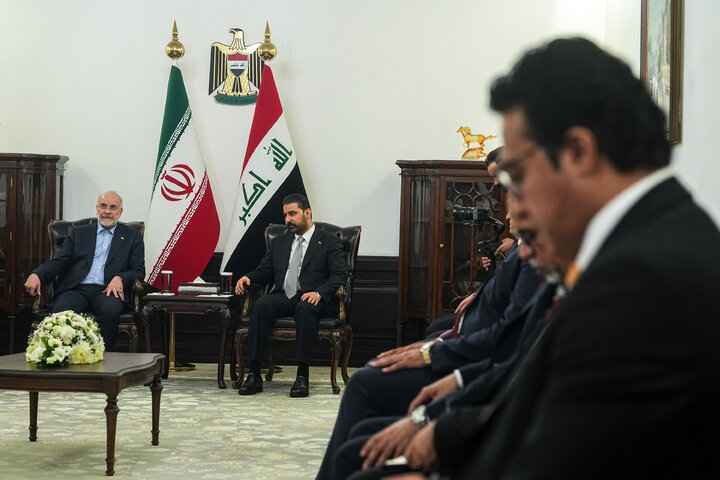 دیدار دکتر قالیباف و نخست وزیر عراق