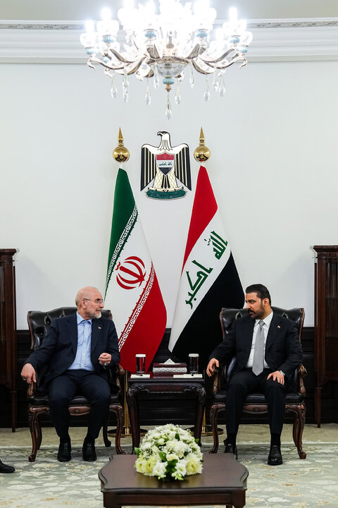 دیدار دکتر قالیباف و نخست وزیر عراق