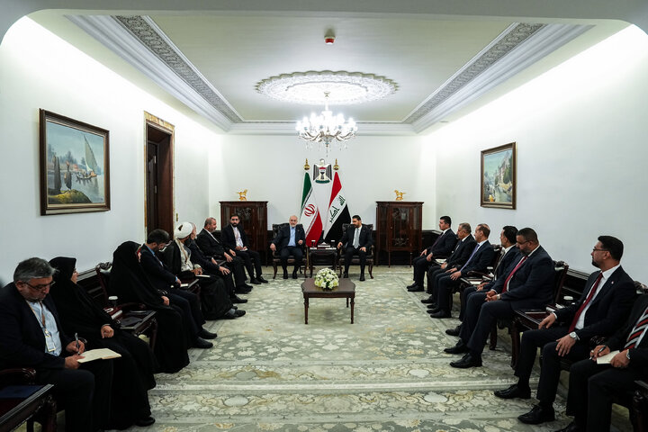 دیدار دکتر قالیباف و نخست وزیر عراق