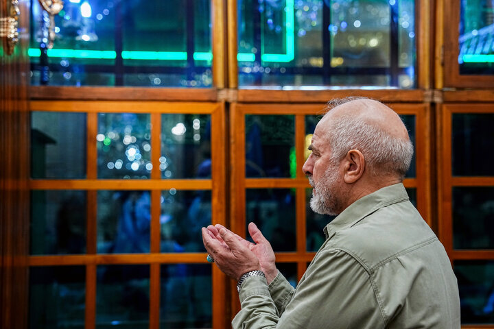 زیارت حرم امام موسی کاظم(ع) و امام جواد(ع) در کاظمین توسط دکتر قالیباف