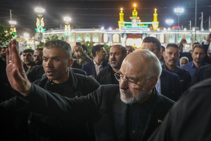 تشرف هیأت پارلمانی ایران به حرم امام حسین(ع)