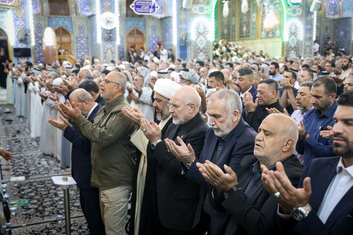 تشرف هیأت پارلمانی ایران به حرم امام حسین(ع)