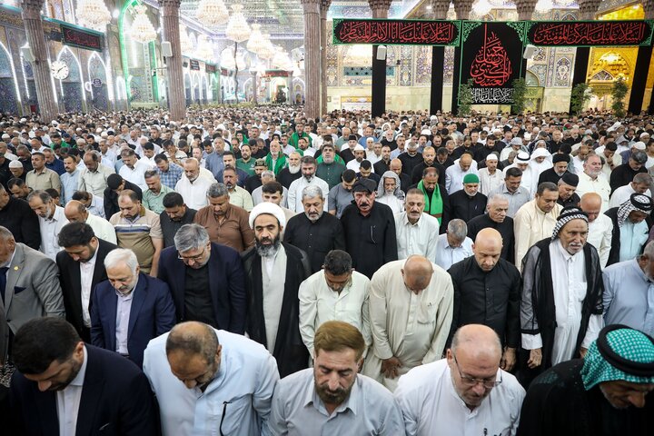 تشرف هیأت پارلمانی ایران به حرم امام حسین(ع)
