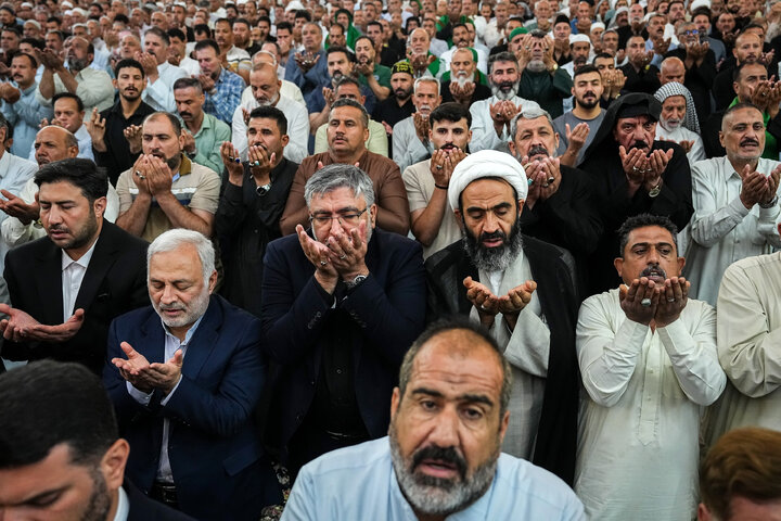 زیارت حرم امام حسین(ع) توسط دکتر قالیباف - کربلای معلی