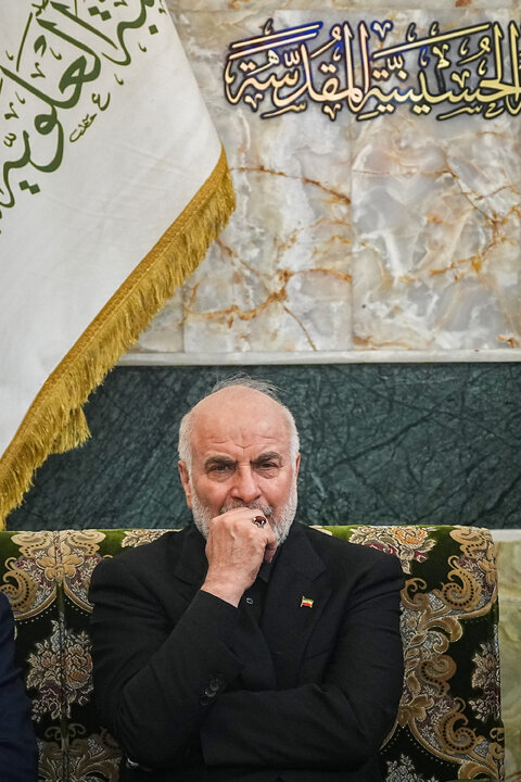 زیارت حرم امام حسین(ع) توسط دکتر قالیباف - کربلای معلی