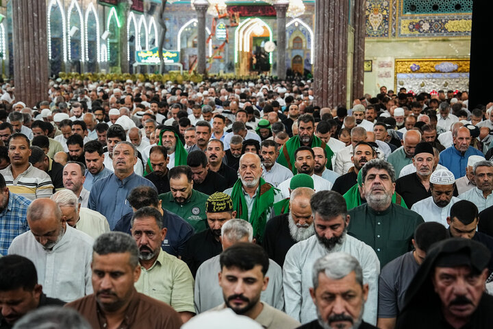 زیارت حرم امام حسین(ع) توسط دکتر قالیباف - کربلای معلی