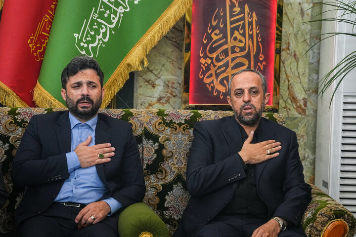 زیارت حرم امام حسین(ع) توسط دکتر قالیباف - کربلای معلی