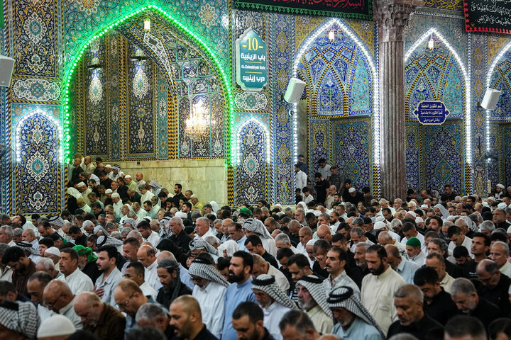 زیارت حرم امام حسین(ع) توسط دکتر قالیباف - کربلای معلی