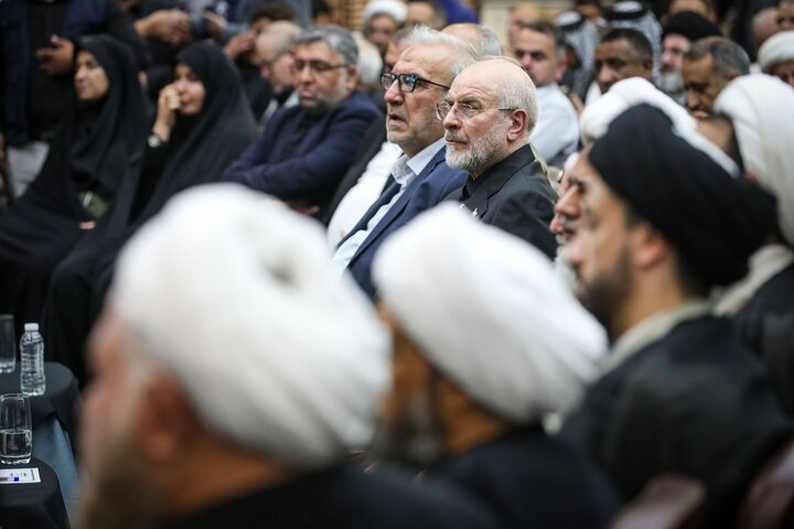 مراسم چهلمین روز تدفین رهبر شهید انقلاب با حضور دکتر قالیباف