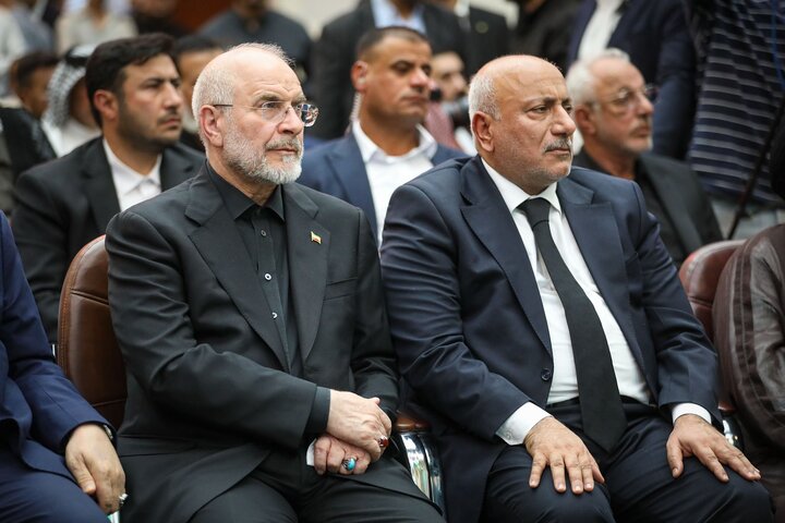 مراسم چهلمین روز تدفین رهبر شهید انقلاب با حضور دکتر قالیباف