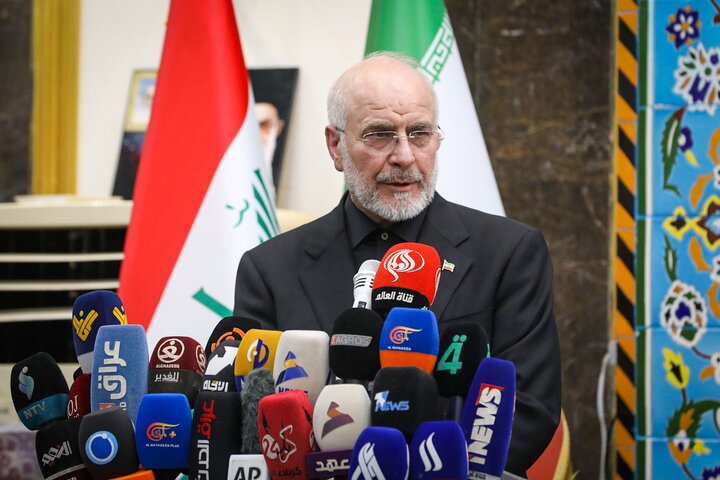 مراسم چهلمین روز تدفین رهبر شهید انقلاب با حضور دکتر قالیباف