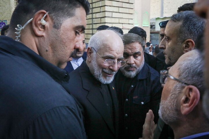 مراسم چهلمین روز تدفین رهبر شهید انقلاب با حضور دکتر قالیباف