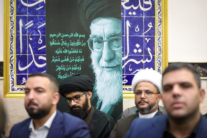 مراسم چهلمین روز تدفین رهبر شهید انقلاب با حضور دکتر قالیباف