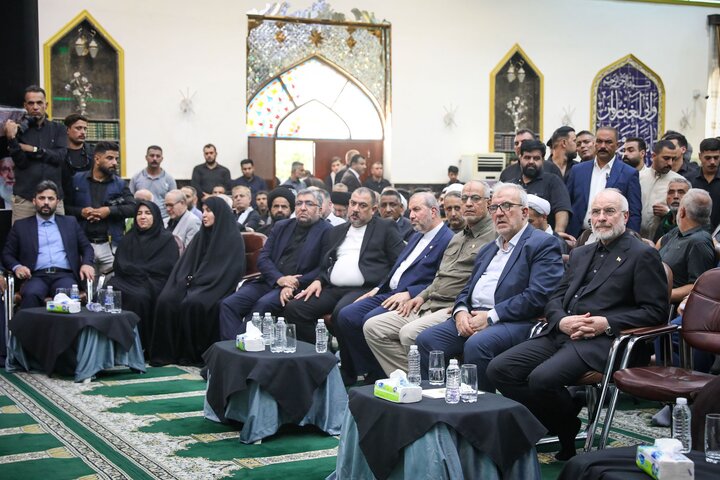 مراسم چهلمین روز تدفین رهبر شهید انقلاب با حضور دکتر قالیباف