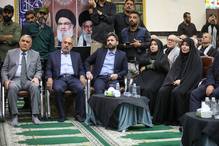 مراسم چهلمین روز تدفین رهبر شهید انقلاب با حضور دکتر قالیباف