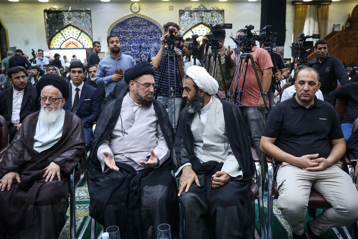 مراسم چهلمین روز تدفین رهبر شهید انقلاب با حضور دکتر قالیباف