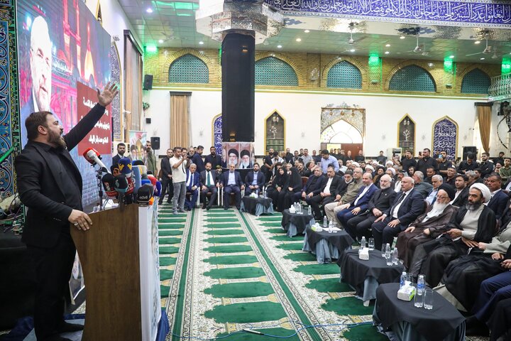مراسم چهلمین روز تدفین رهبر شهید انقلاب با حضور دکتر قالیباف