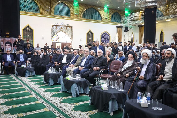 مراسم چهلمین روز تدفین رهبر شهید انقلاب با حضور دکتر قالیباف