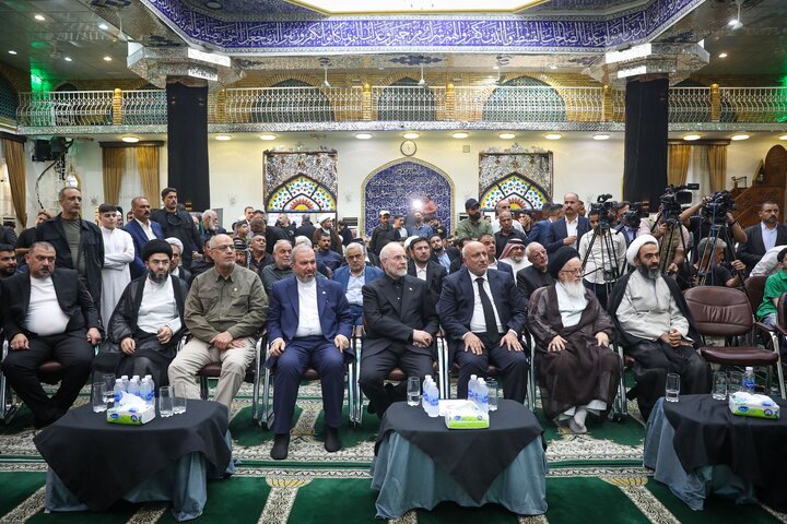 مراسم چهلمین روز تدفین رهبر شهید انقلاب با حضور دکتر قالیباف
