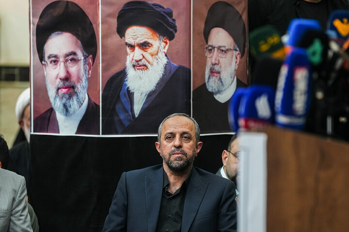 مراسم چهلمین روز تدفین آقای شهید ایران با حضور دکتر قالیباف - کربلا