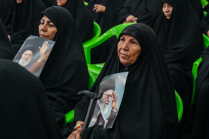 مراسم چهلمین روز تدفین آقای شهید ایران با حضور دکتر قالیباف - کربلا
