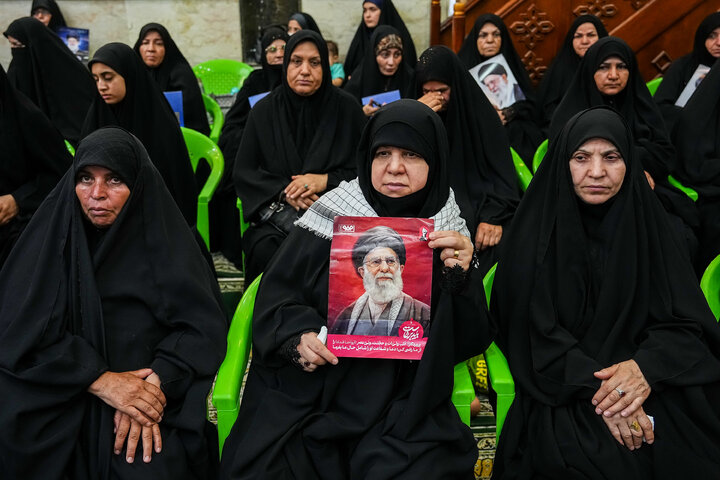 مراسم چهلمین روز تدفین آقای شهید ایران با حضور دکتر قالیباف - کربلا