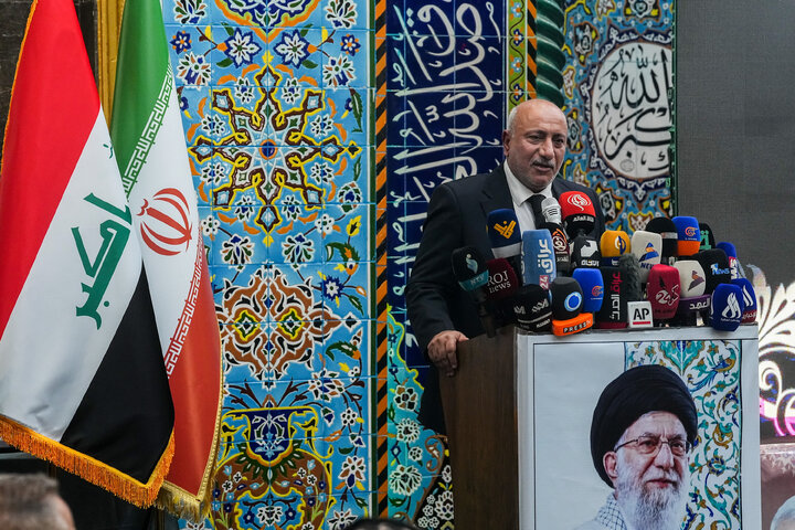 مراسم چهلمین روز تدفین آقای شهید ایران با حضور دکتر قالیباف - کربلا