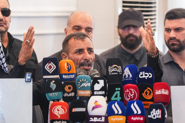 حضور دکتر قالیباف بر سر مزار شهید ابومهدی المهندس