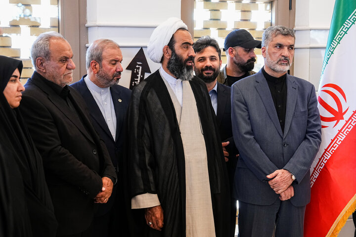 حضور دکتر قالیباف بر سر مزار شهید ابومهدی المهندس