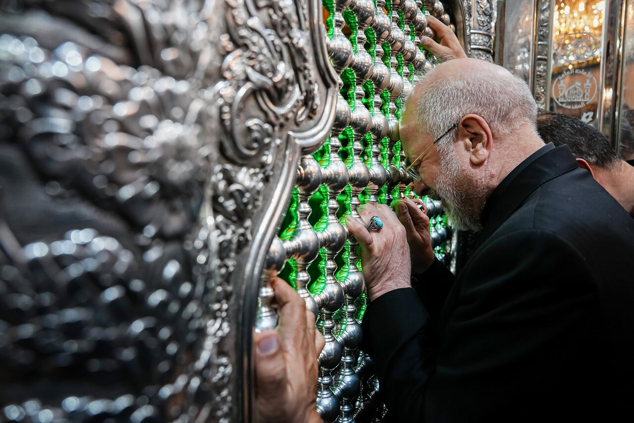 دکتر قالیباف به زیارت حرم امام حسین(ع) مشرف شد