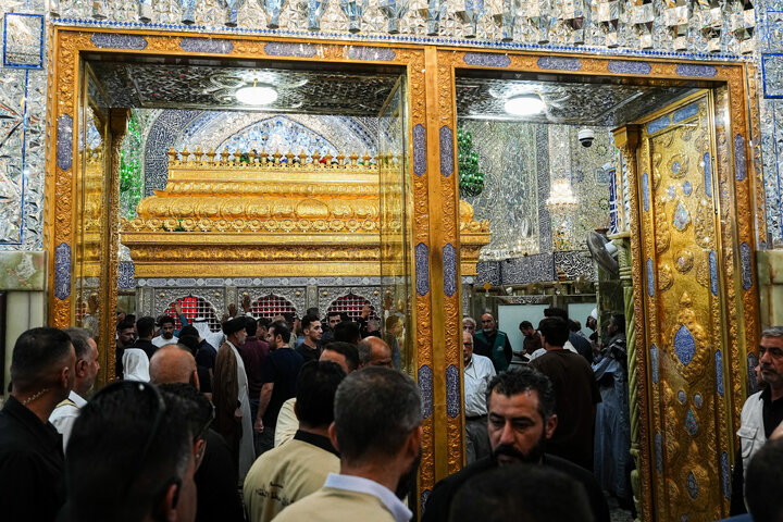 تشرّف دکتر قالیباف به زیارت حرم حضرت علی(ع) در نجف اشرف