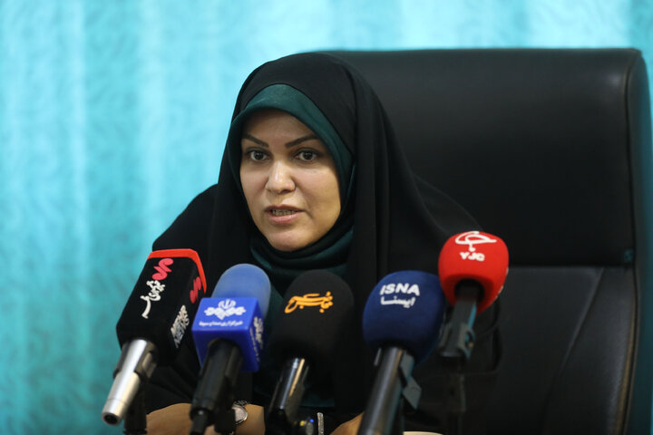 نشست خبری خدادادی رئیس فراکسیون زنان و خانواده مجلس با اصحاب رسانه