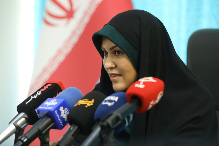 نشست خبری خدادادی رئیس فراکسیون زنان و خانواده مجلس با اصحاب رسانه