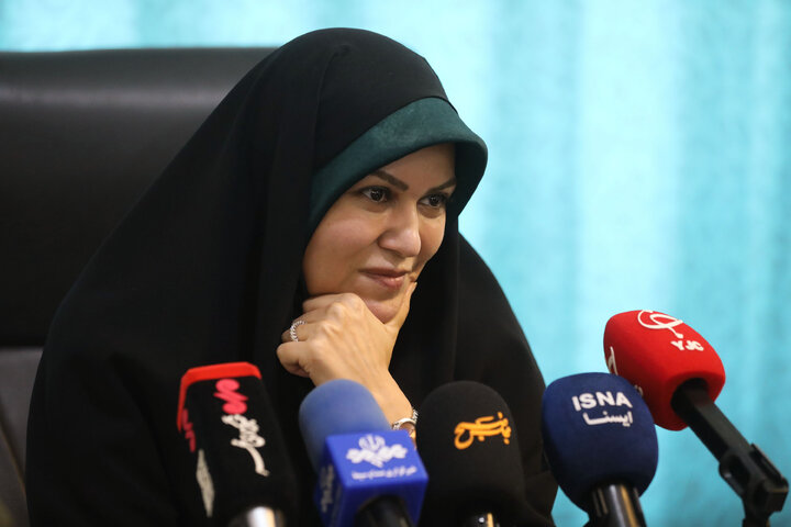 نشست خبری خدادادی رئیس فراکسیون زنان و خانواده مجلس با اصحاب رسانه