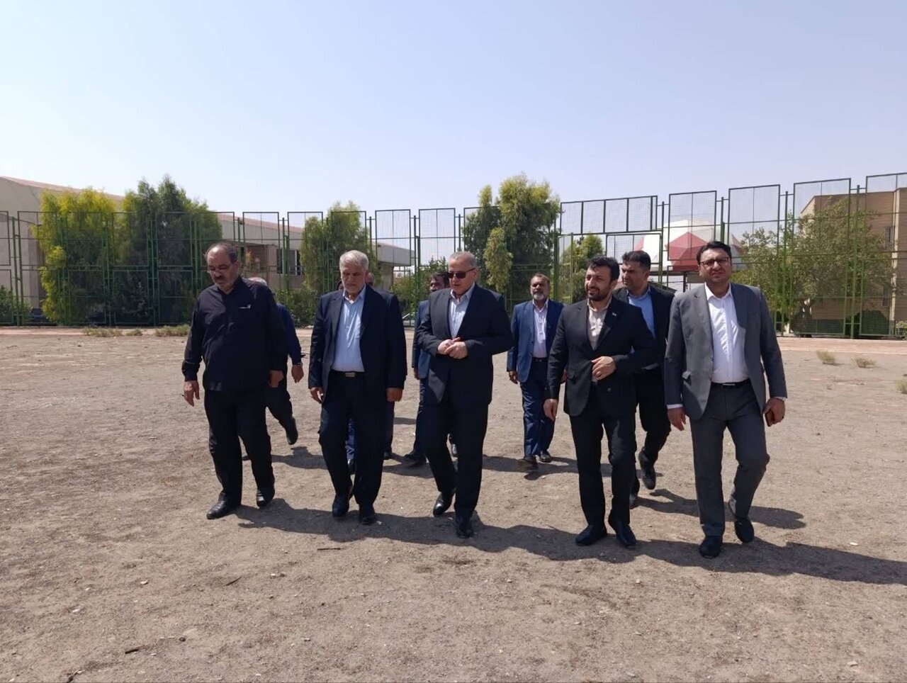 بررسی وضعیت زیرساختهای ورزشی کارگری پاکدشت در بازدید از مجموعه شهدای کارگری