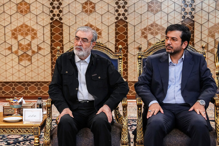 دیدار رئیس شورای عالی قضایی عراق با دکتر قالیباف