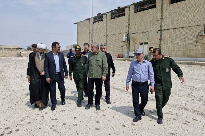 بازدید نیکزاد نایب‌رئیس مجلس از محل جنایت لامرد