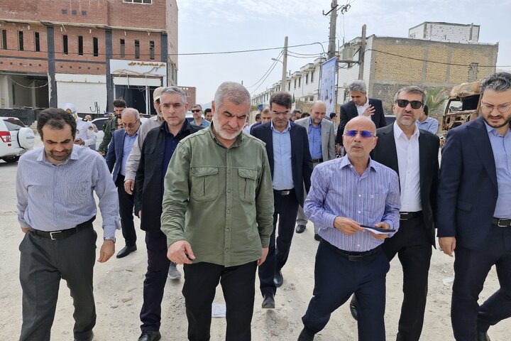 بازدید نیکزاد نایب‌رئیس مجلس از محل جنایت لامرد