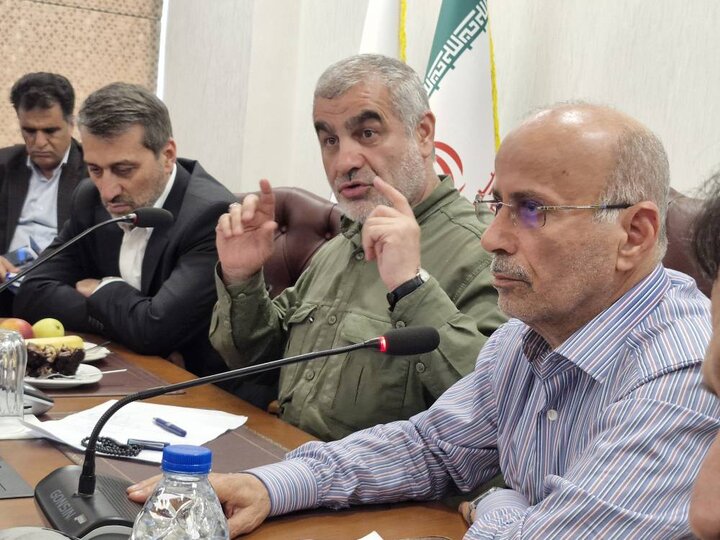 نشست جمع‌بندی سفر نیکزاد نایب رئیس مجلس به لامرد