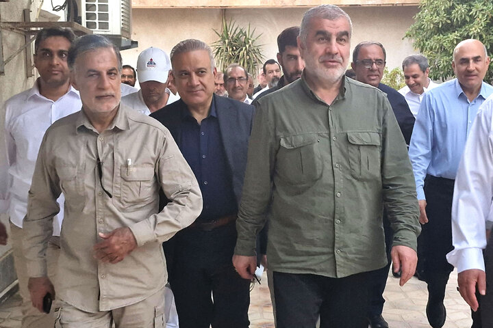 ورود نیکزاد نایب‌رئیس مجلس به جزیره خارک