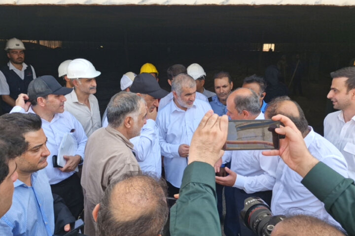 بازدید نیکزاد از پایانه نفتی جزیره خارک