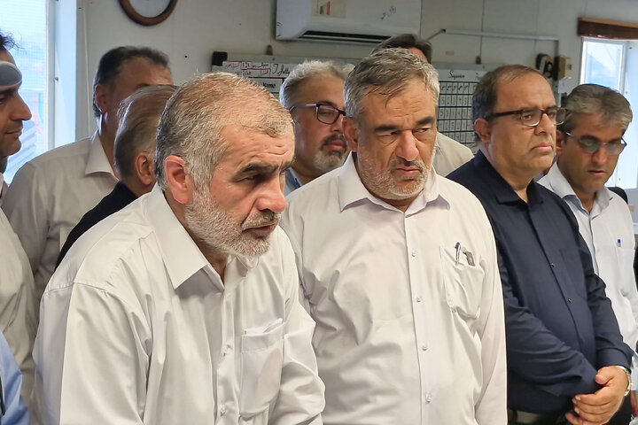 بازدید نیکزاد از پایانه نفتی جزیره خارک