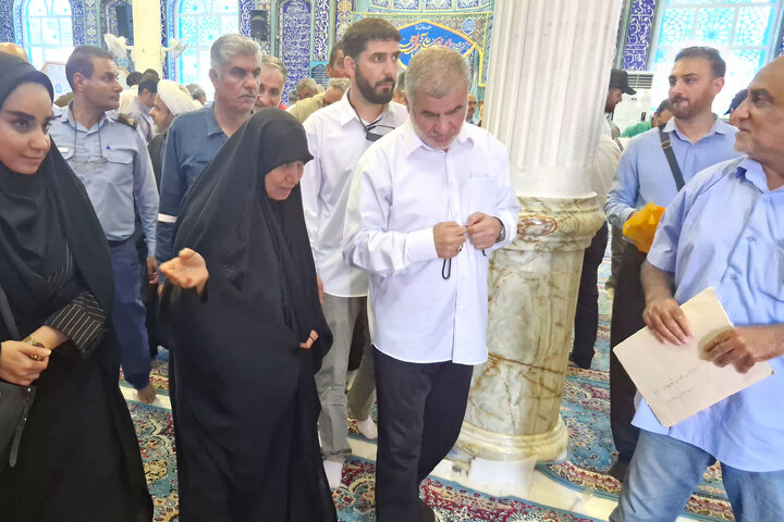 دیدار نایب رییس مجلس با رزمندگان و مردم جزیره خارک