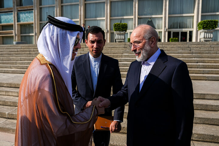 دیدار نخست وزیر قطر با دکتر قالیباف