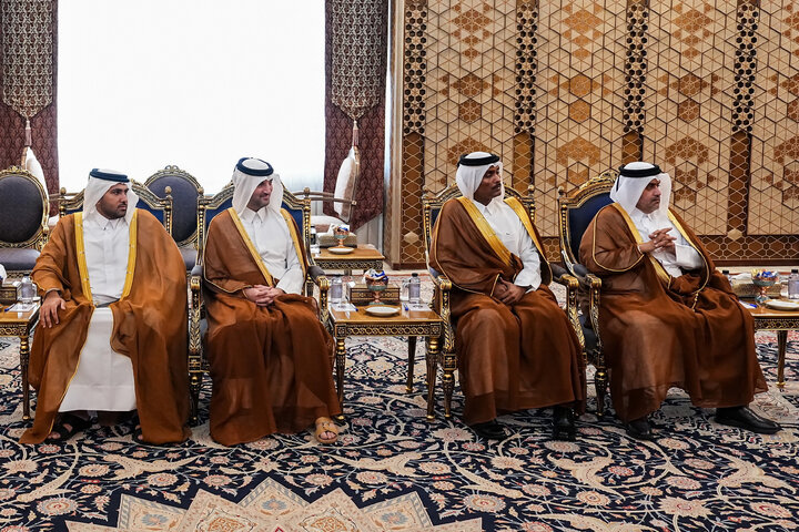 دیدار نخست وزیر قطر با دکتر قالیباف