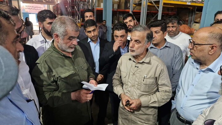 بازدید نایب‌رئیس مجلس از انبارهای تملیکی بوشهر