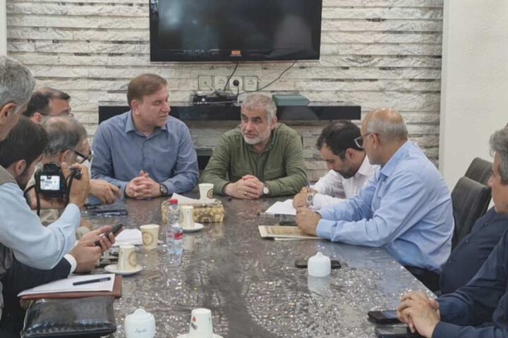 جلسه جمع‌بندی سفر نایب‌رئیس مجلس به بوشهر و خارک