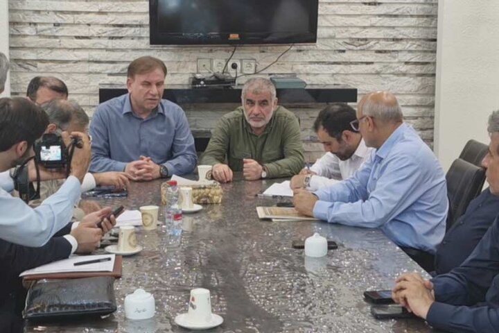 جلسه جمع‌بندی سفر نایب‌رئیس مجلس به بوشهر و خارک