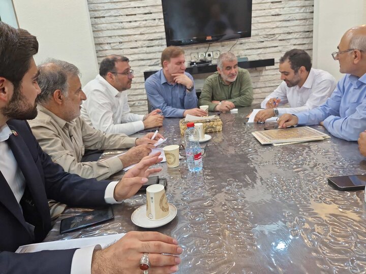 جلسه جمع‌بندی سفر نایب‌رئیس مجلس به بوشهر و خارک